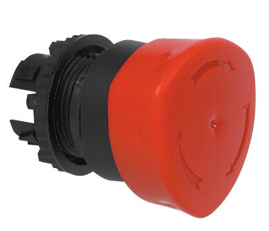 Sienipainike punainen kiertopalautus ø40 mm