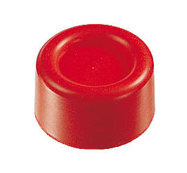 Silikonisuojukset painikkeille, punainen