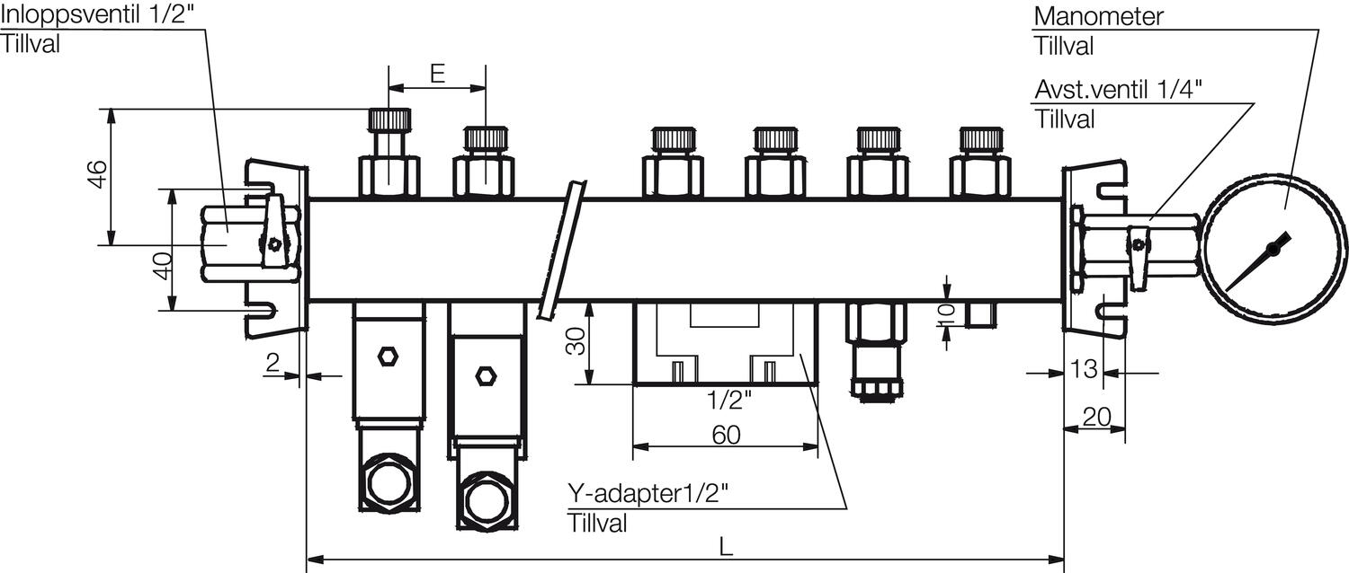 Sitek monitoimitukki tekninen kuva