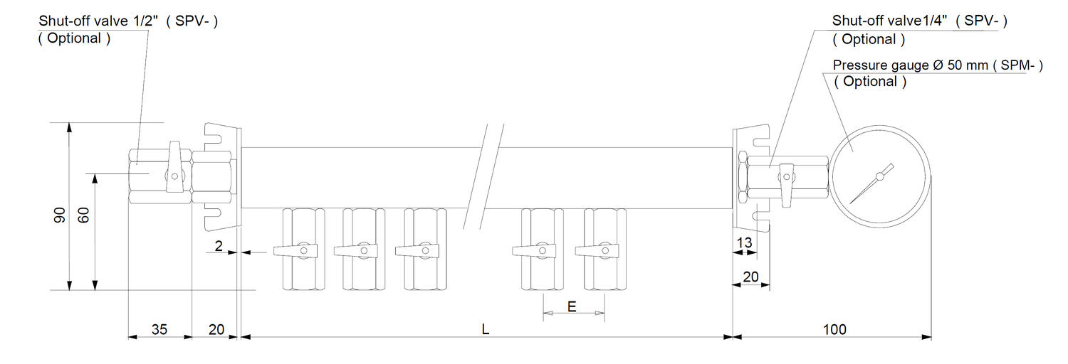SJTK-Jakotukki mittakuva ENG
