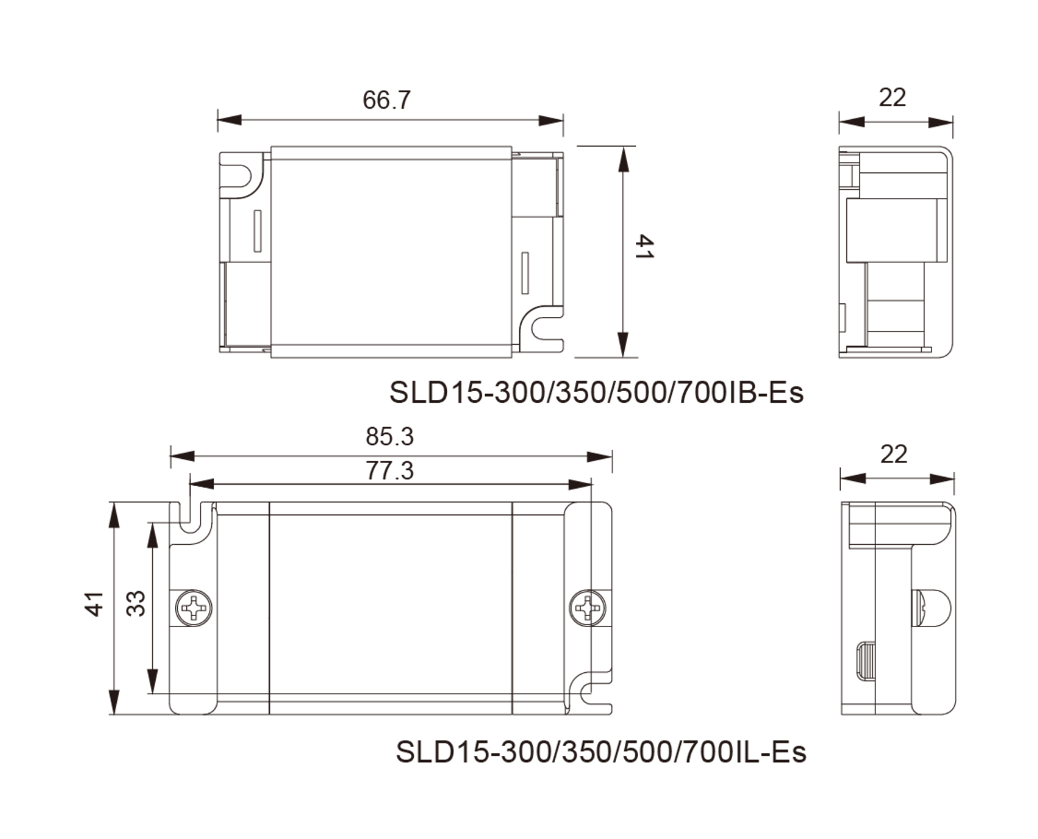 SLD15-300IB(L)-Es mitat