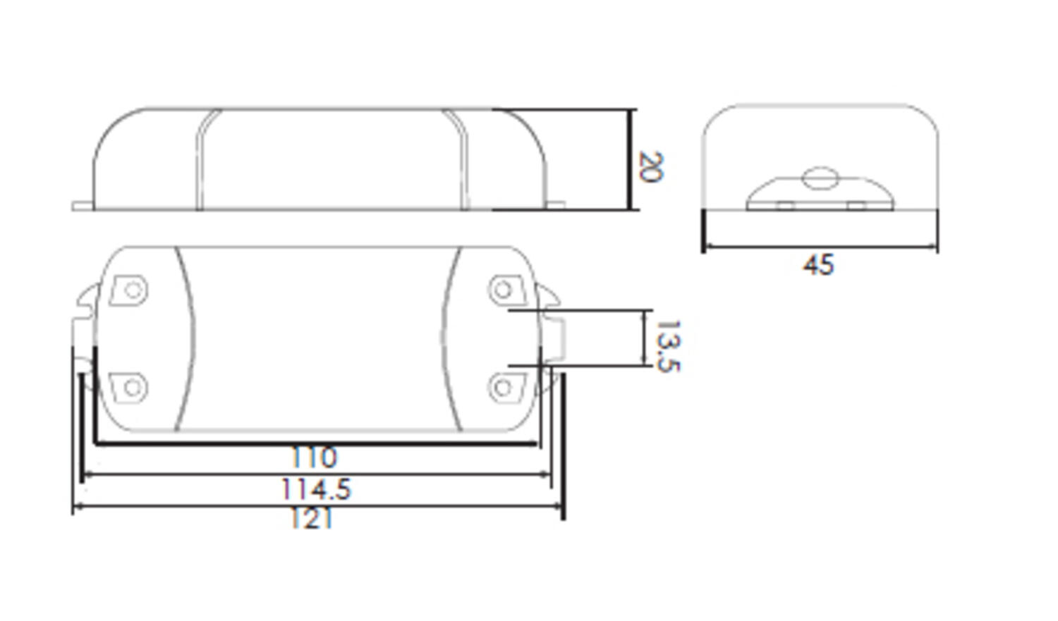 SLD20-350IL-Es mitat