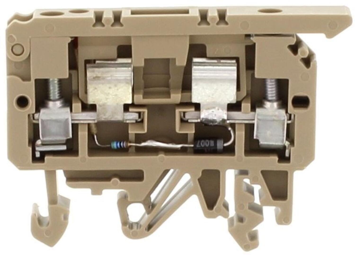 Sulakeliitin STK, beige