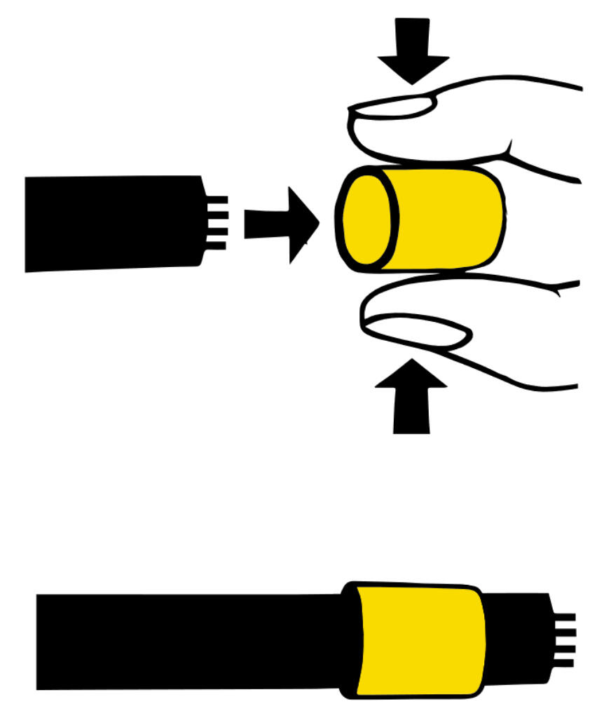 Suljetut johdinmerkit PO/POZ