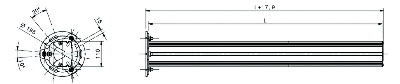 Suojaava asennustolppa