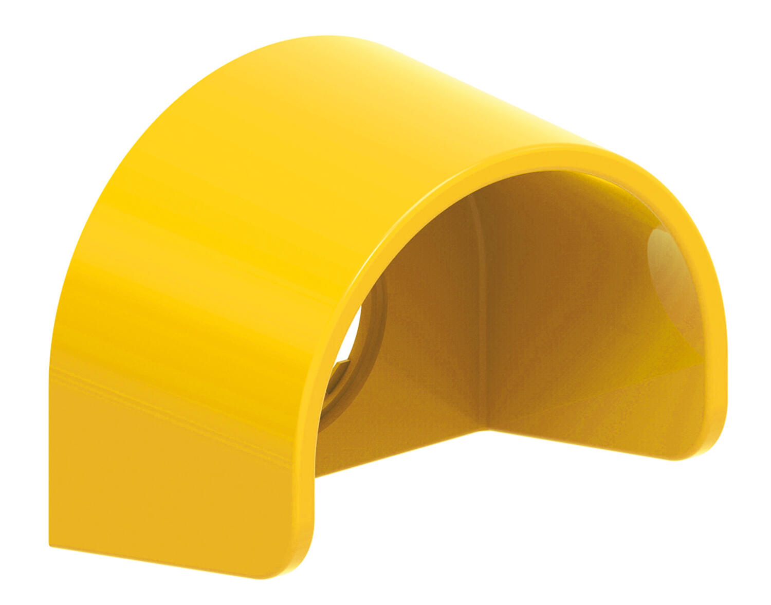 Suojus HS-painikkeelle keltainen