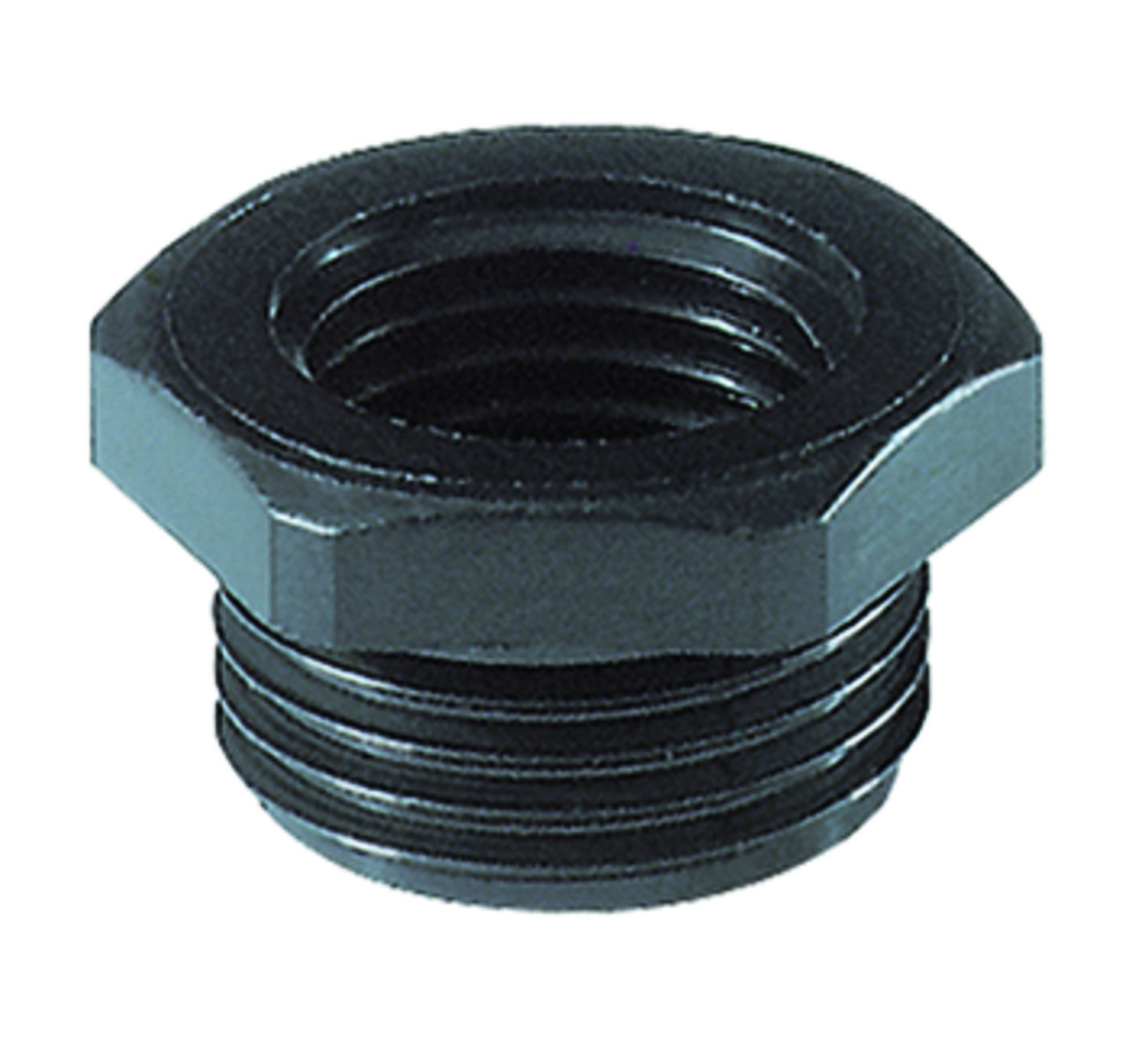 Supistusholkki muovinen musta