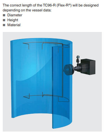 Taipuisa monipisteinen lämpötilamittari FLEX-R tekninen kuva 5