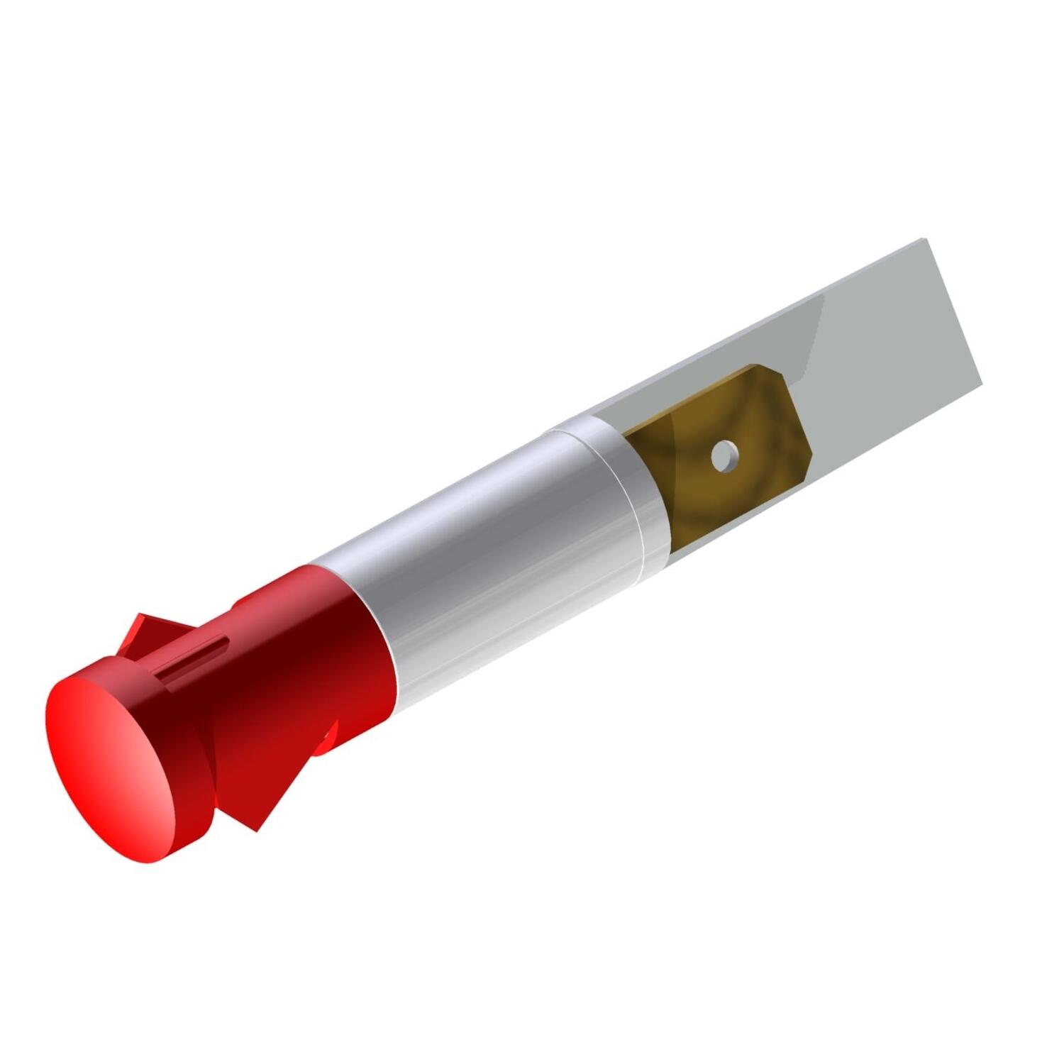 TBF/09/SA merkkilamppu 9mm