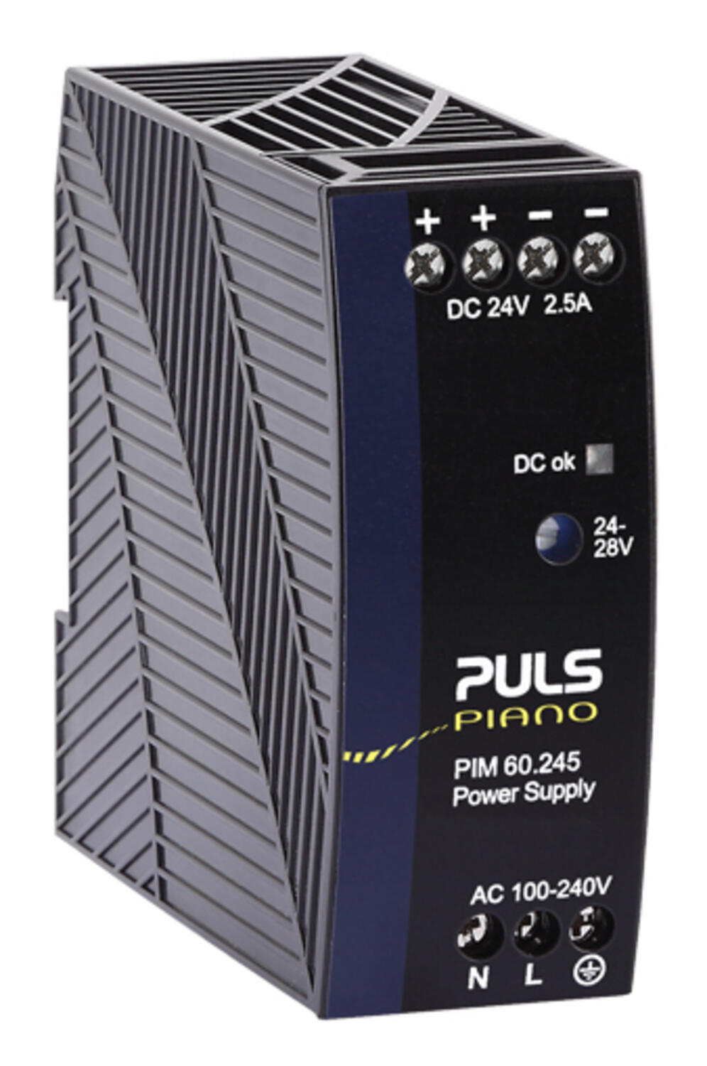 Teholähde 100-240 V AC/24-28 V DC