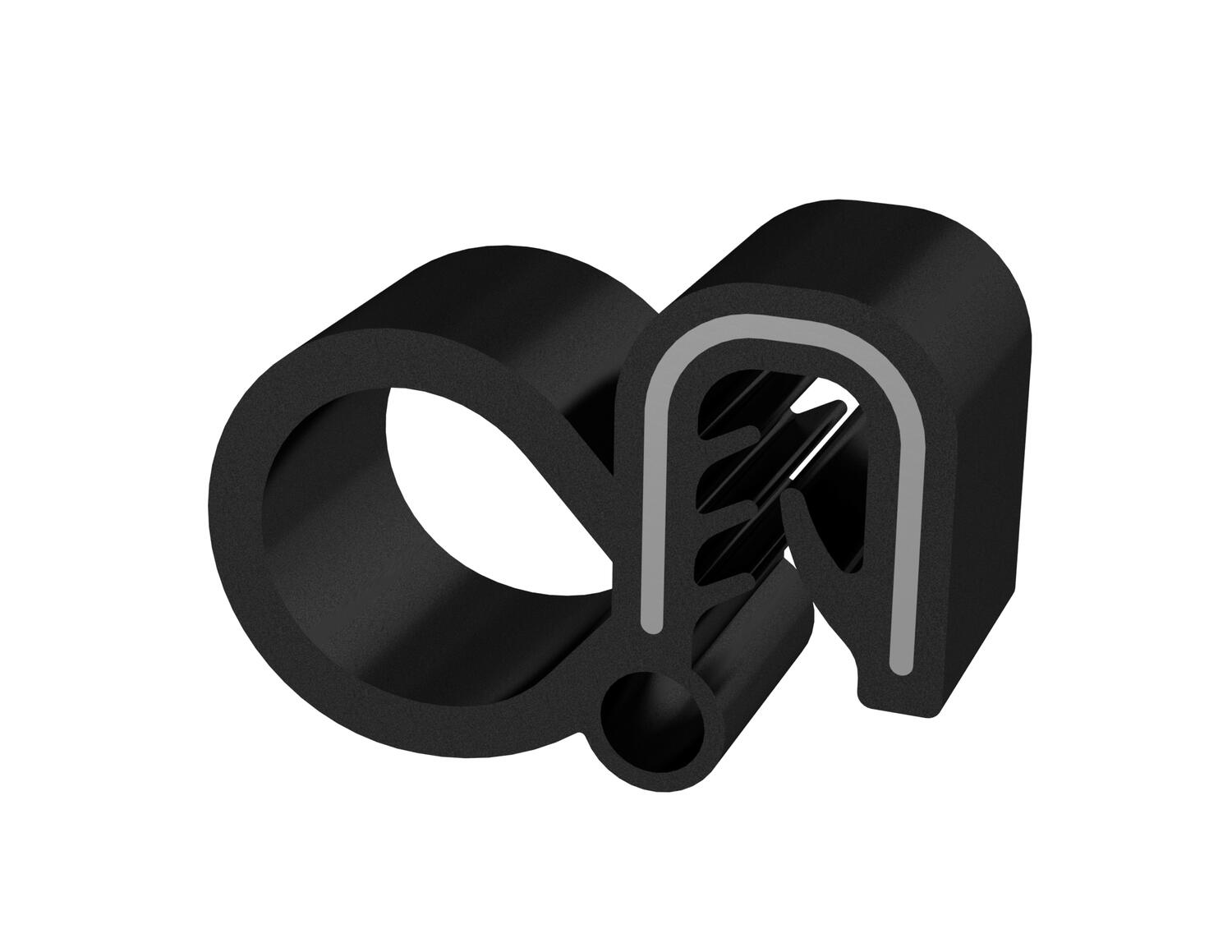 Tiivistenauha 2,0 EPDM, mittakuva