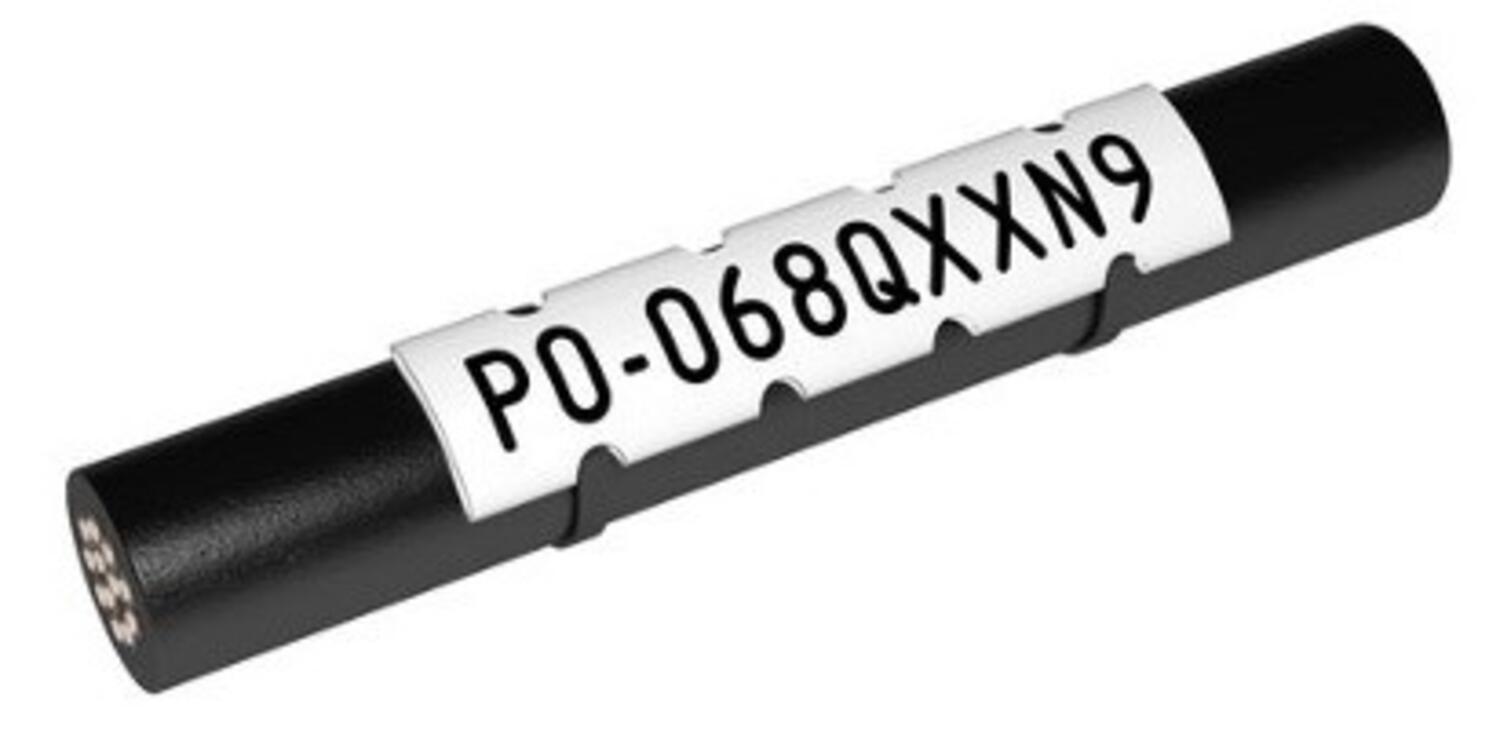 Tulostettava PO-profiili rei'itetty valkoinen