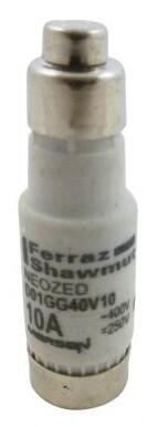 Tulppasulake D01 gG 400 V 10 A