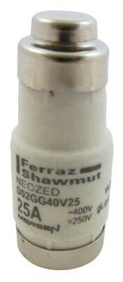 Tulppasulake D02 gG 400 V 25 A