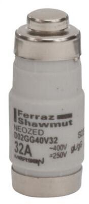 Tulppasulake D02 gG 400 V 32 A