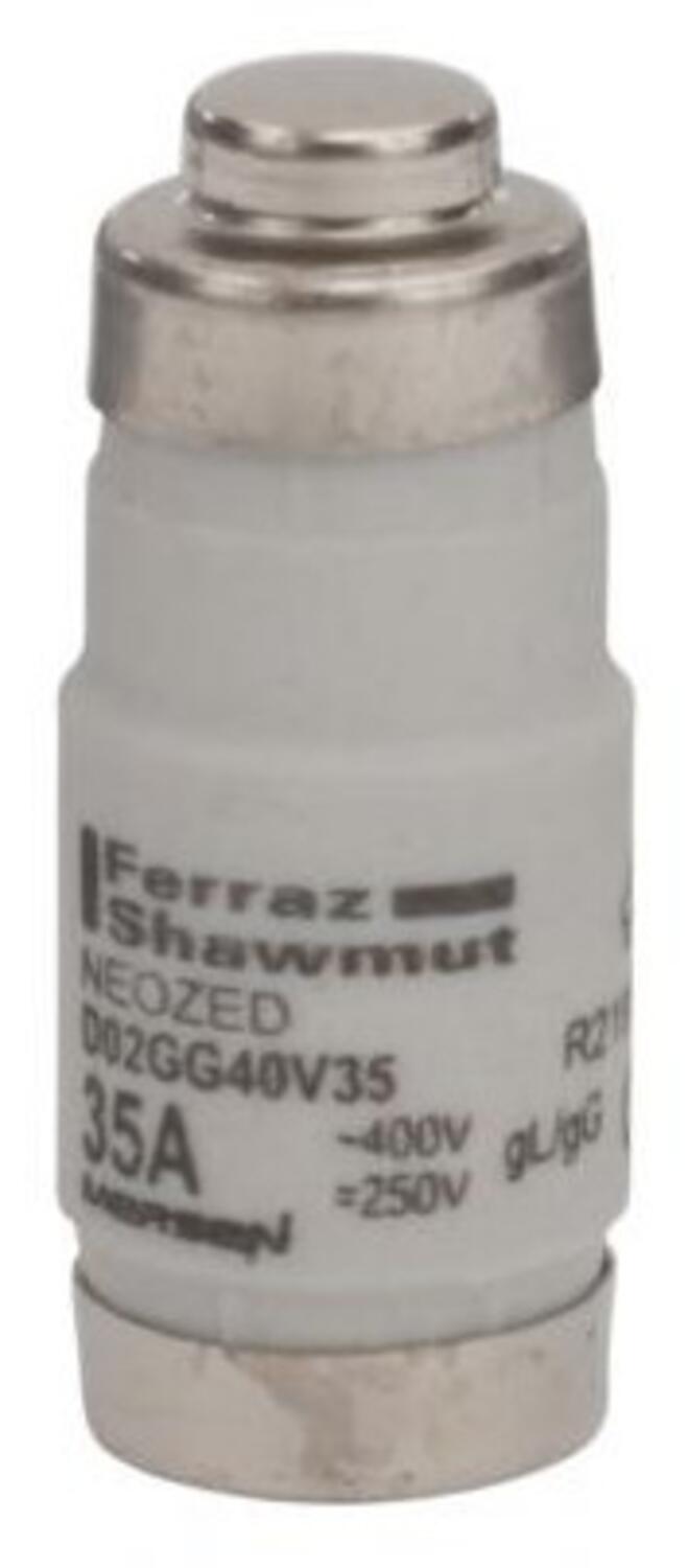 Tulppasulake D02 gG 400 V 35 A