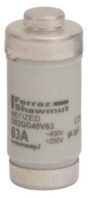 Tulppasulake D02 gG 400 V 63 A