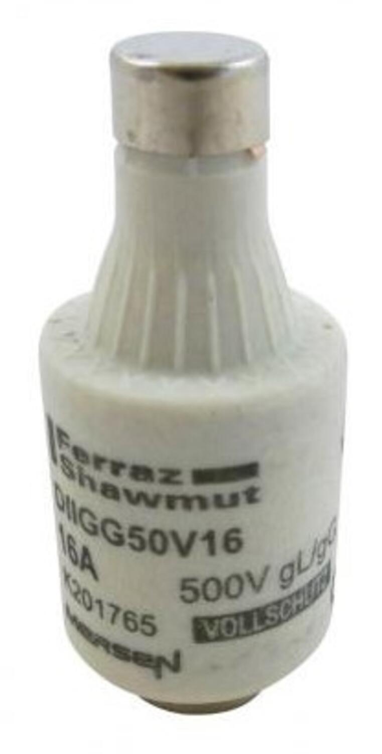 Tulppasulake DII gG 500 V 16 A