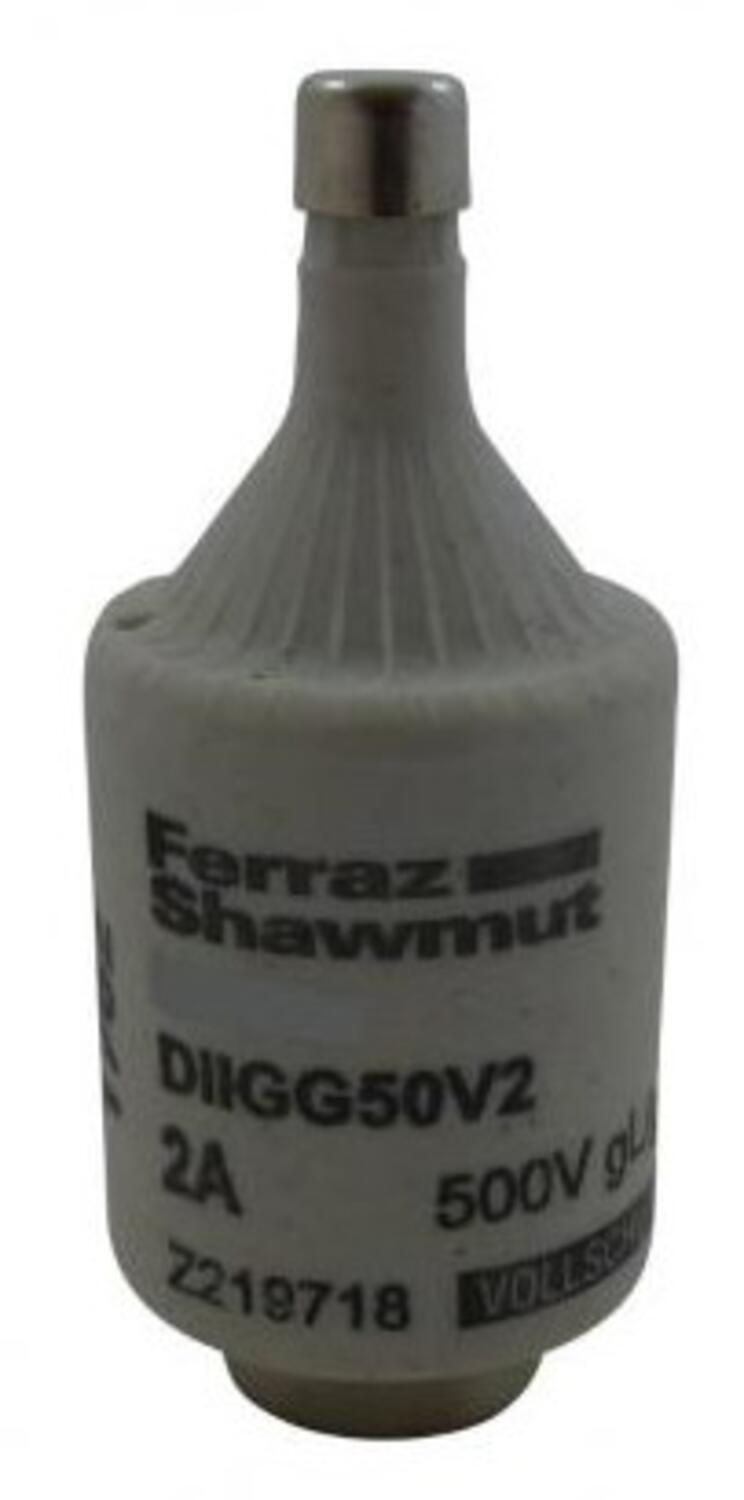 Tulppasulake DII gG 500 V 2 A