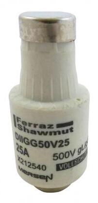 Tulppasulake DII gG 500 V 25 A