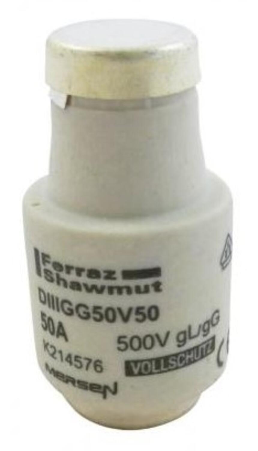 Tulppasulake DII gG 500 V 50 A