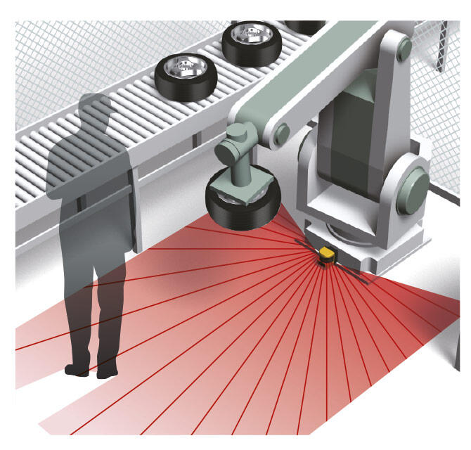 Tunnistava laserskanneri