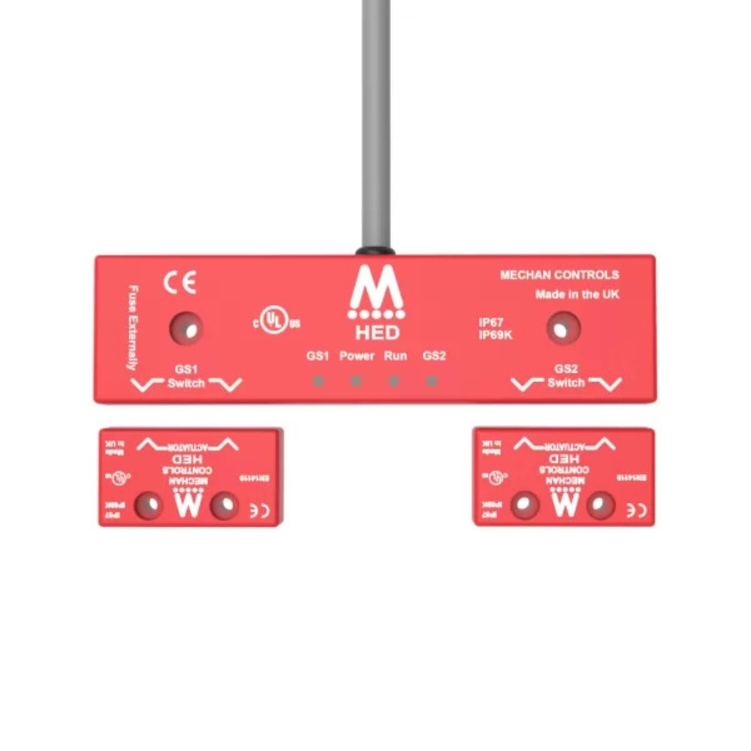 Turvarajakytkin, elektroninen 2 NO + 1 NC