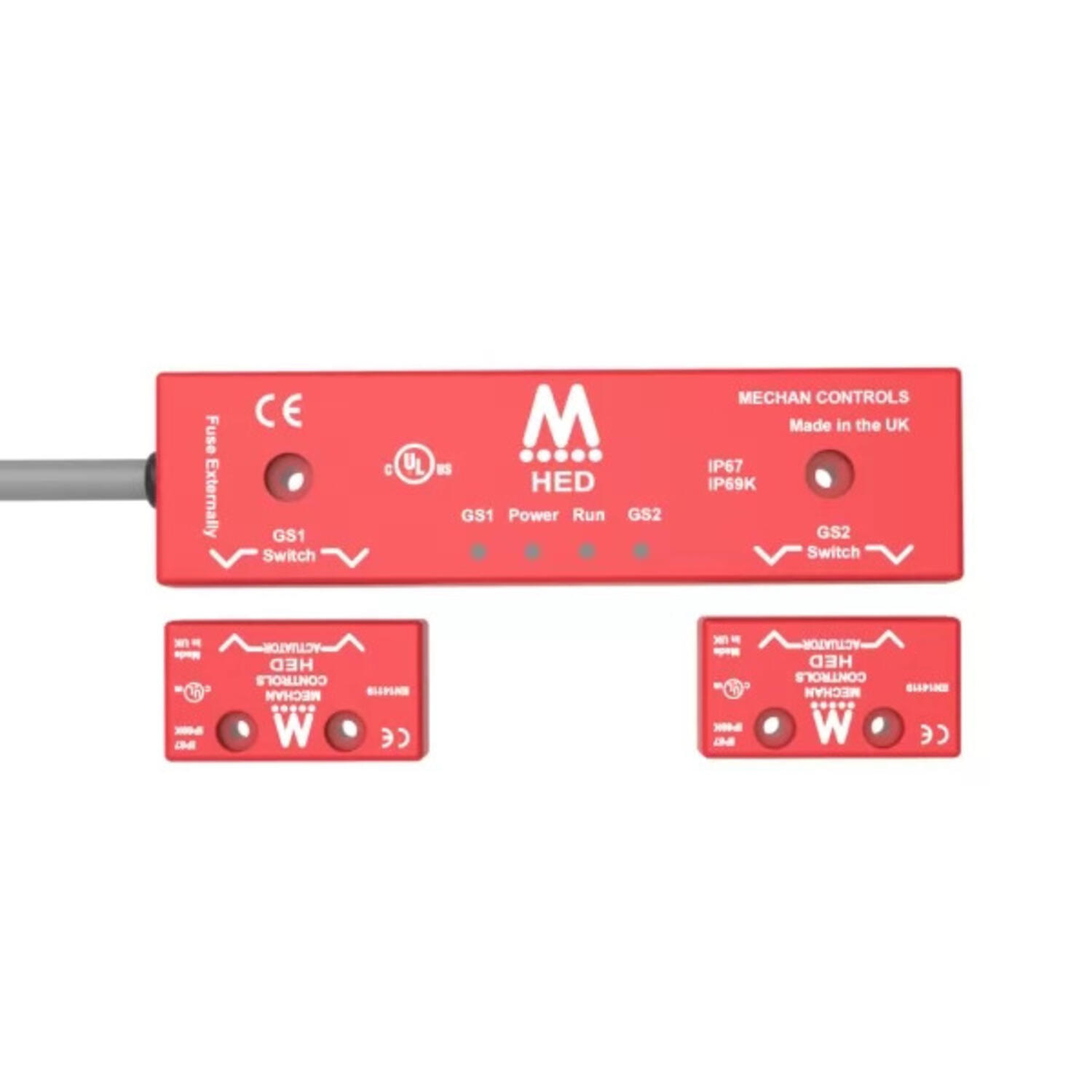 Turvarajakytkin, elektroninen 2 NO + 1 NC