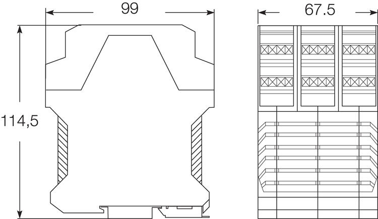 Turvarele MSR127RP/TP mitat
