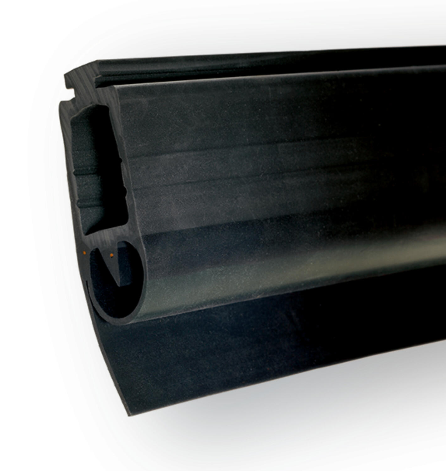 Turvareunaprofiili 76 mm, EPDM tiivisteellä