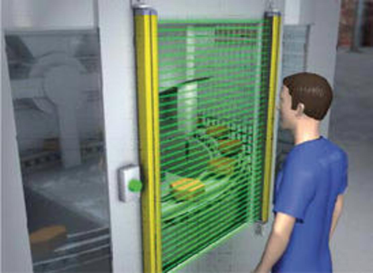 Turvavaloverho SG4-B sormisuojaus