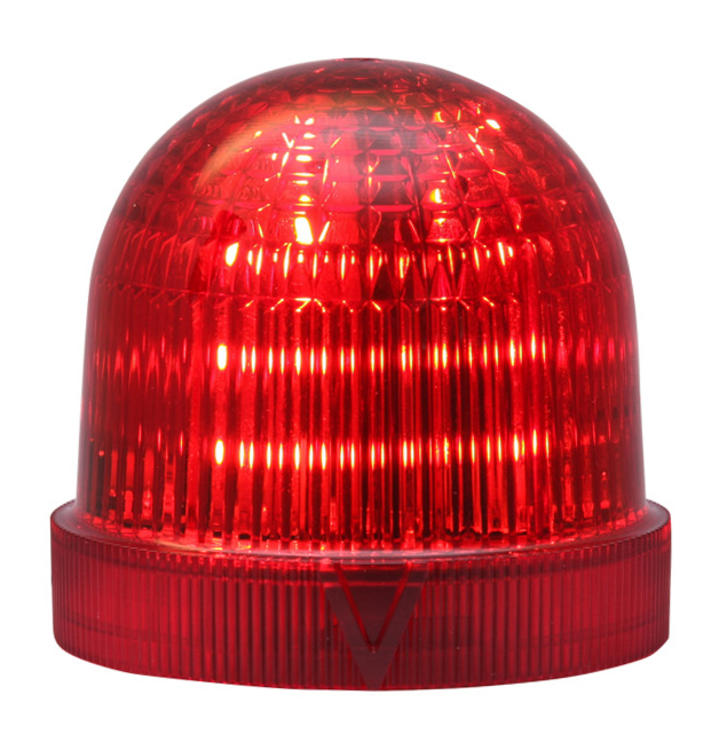 UDC punainen LED jatkuva/vilkkuva, 24 V AC/DC