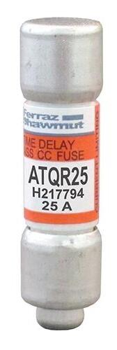 UL/CSA sulake ATQR class CC time-delay 25 A