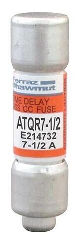UL/CSA sulake ATQR class CC time-delay 7,5 A