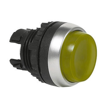 Ulkoneva valopainike keltainen