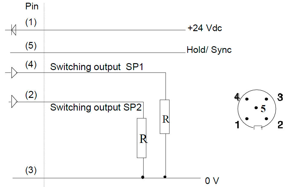 Ultraäänianturi P44, analogia- ja transistoriulostulo