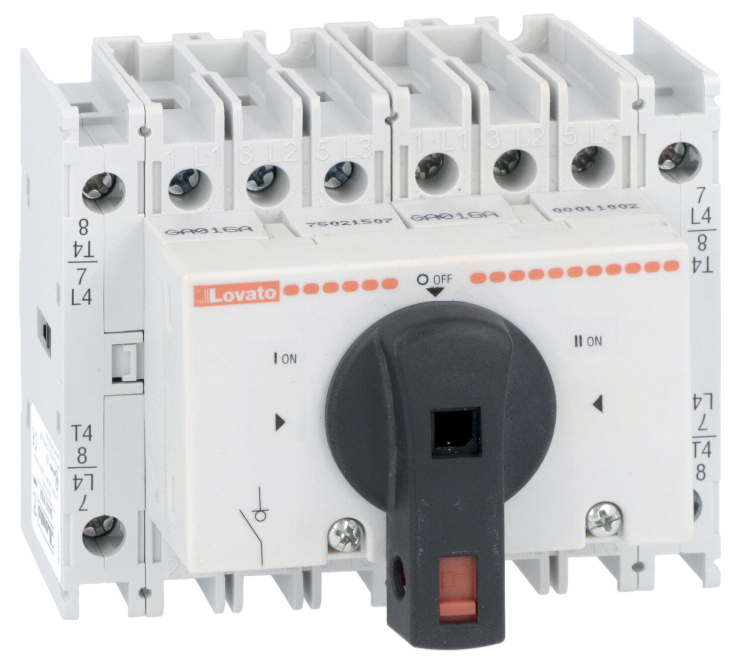 Vaihtokytkin 63 A, 4-nap.