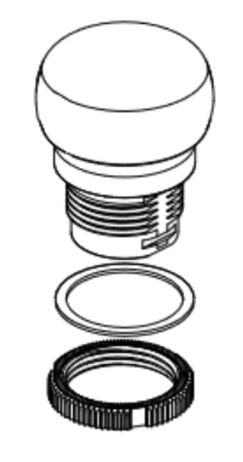 Valintakytkin valkoinen