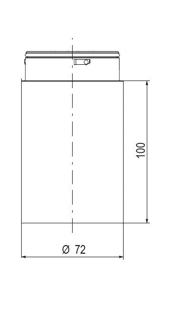 Valomasto Eco-Modul 70 mm mitat