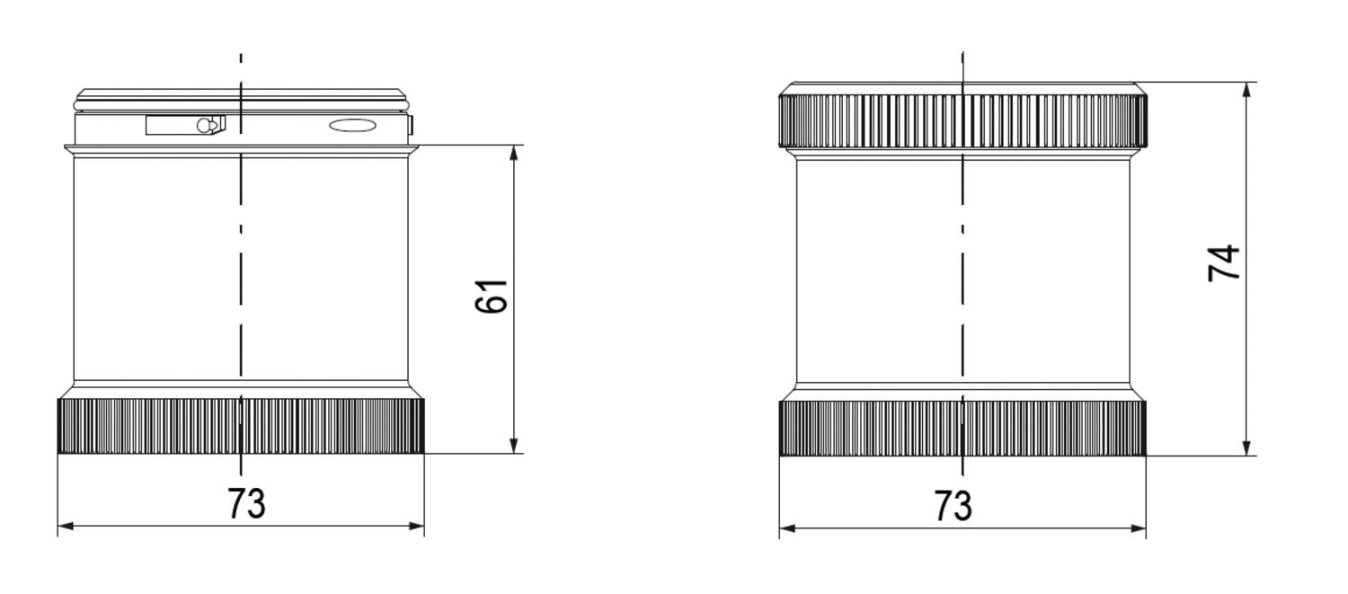 Valomasto Eco-Modul 70 mm mitat