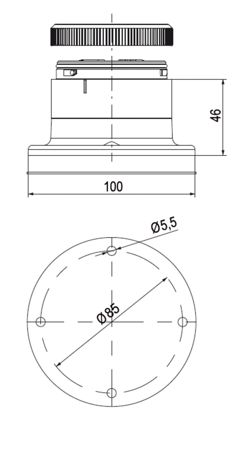 Valomasto Eco-Modul 70 mm mitat