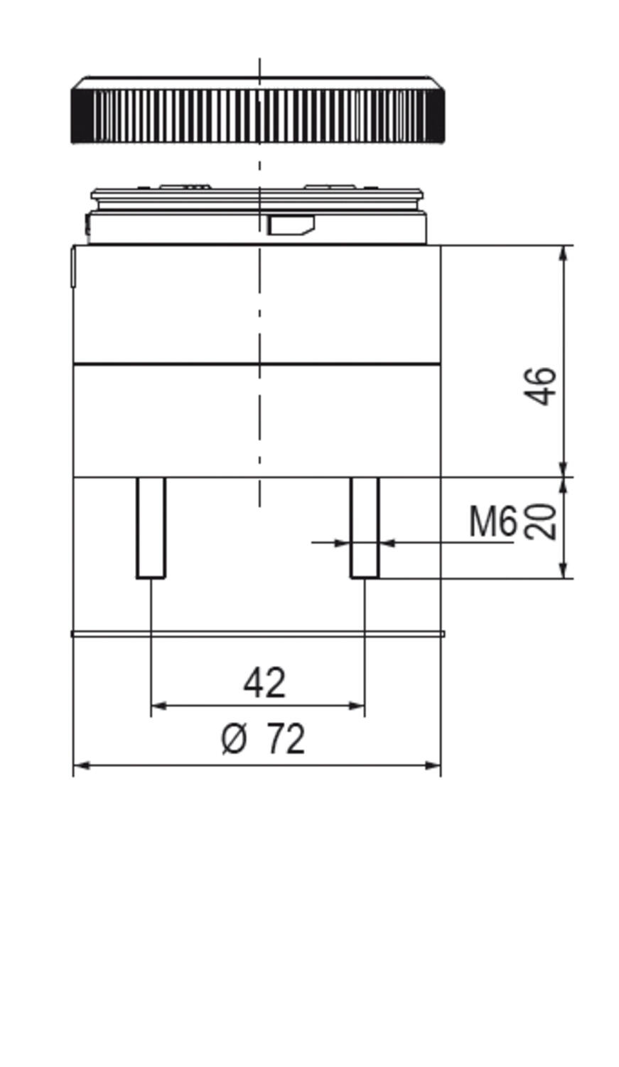 Valomasto Eco-Modul 70 mm mitat