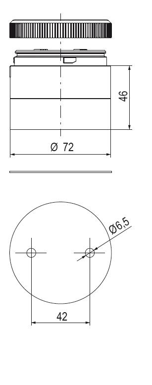 Valomasto Eco-Modul 70 mm mitat