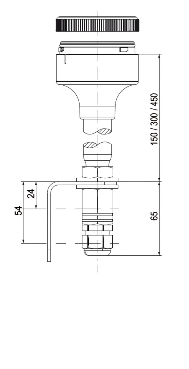 Valomasto Eco-Modul 70 mm mitat