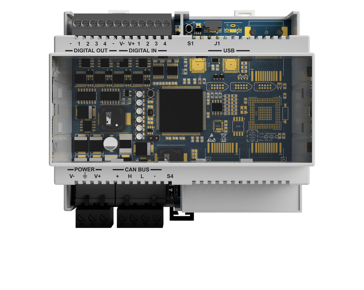 Valvontayksikkö USB