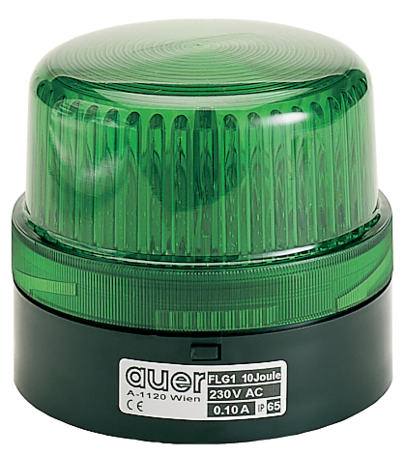 Varoitusvalo vilkkuva ja jatkuva vihreä