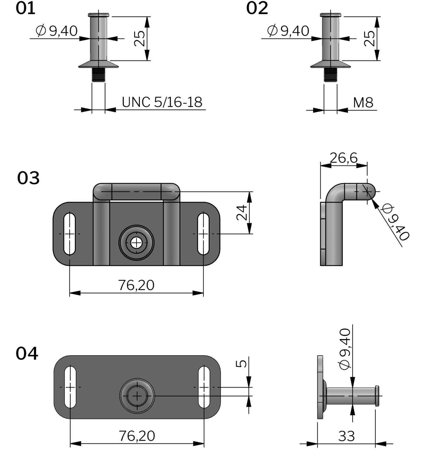 Vector Rotary salpa mitat 2