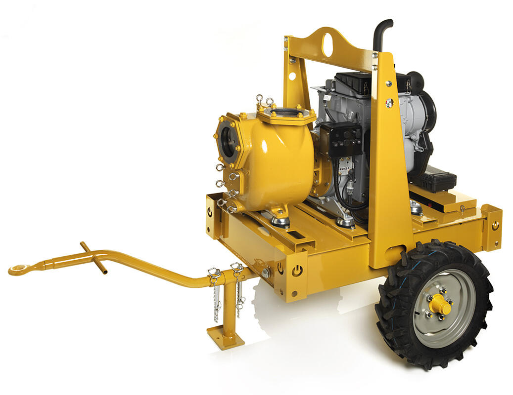 Victor S150 keskipakopumppu vaunulla