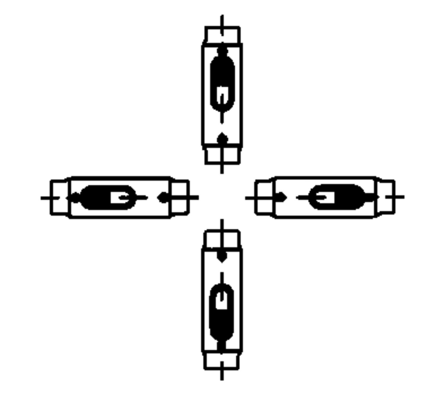 Virtausindikaattori läpinäkyville aineille, piirros