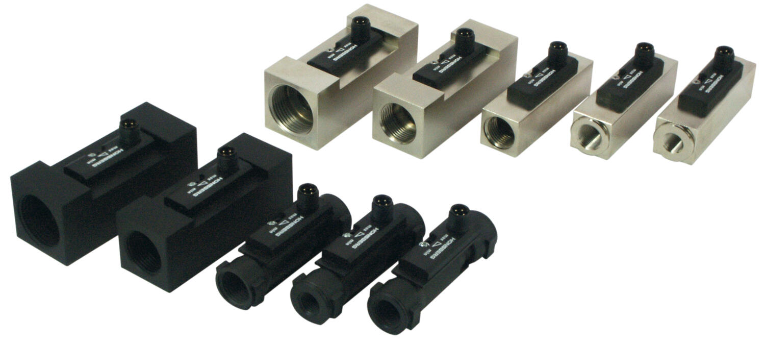 Virtauskytkin M12-liitännällä